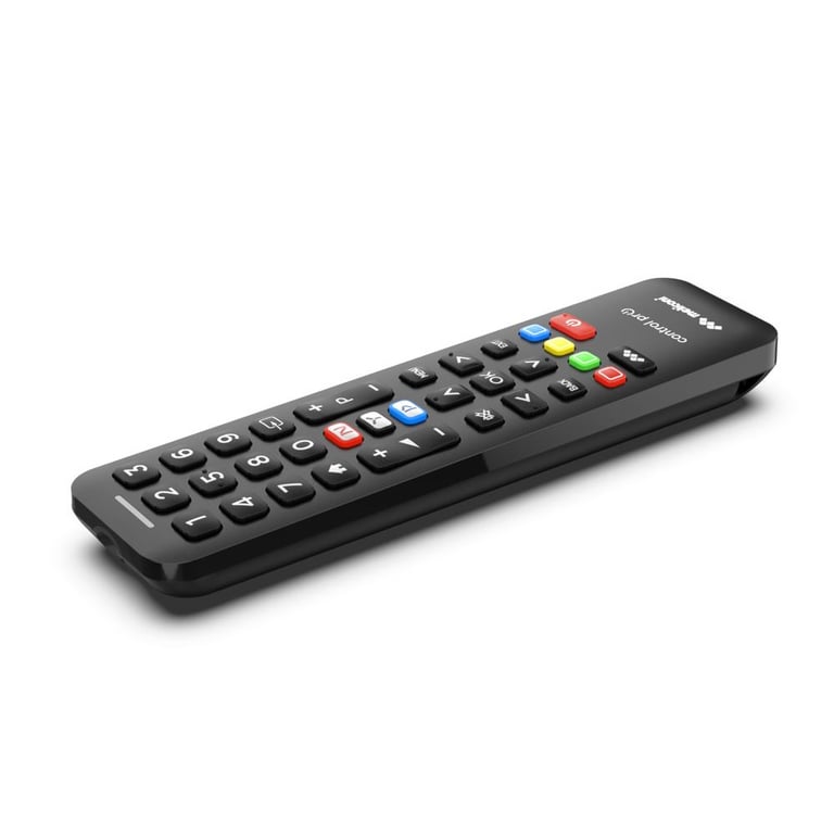 Télécommande universelle spécial Hospitality Meliconi Control Pro slim allongée clavier 0–9 pavé directionnel multimédia Noir - Neuf