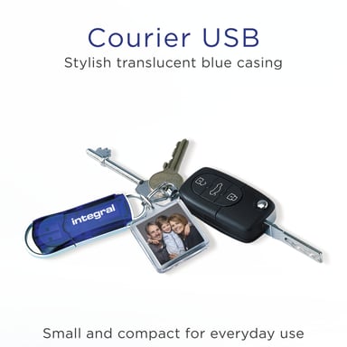 Integral INFD32GBCOU-3NRP lecteur USB flash 32 Go USB Type-A 2.0 Bleu, Argent