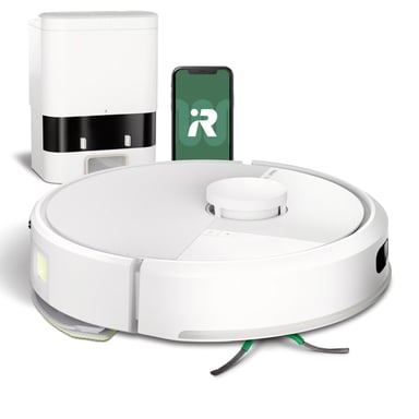 iRobot Roomba 105 Combo Robot + AutoEmpty Dock Sin bolsa Blanco