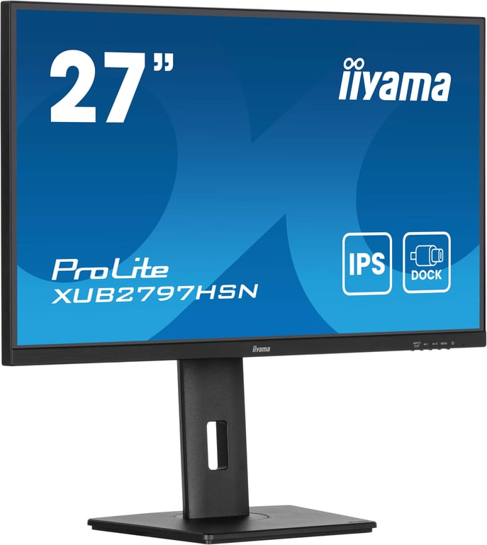 iiyama ProLite XUB2797HSN-B2 écran plat de PC 68,6 cm (27 ) 1920 x 1080 pixels Full HD LED Noir - Neuf