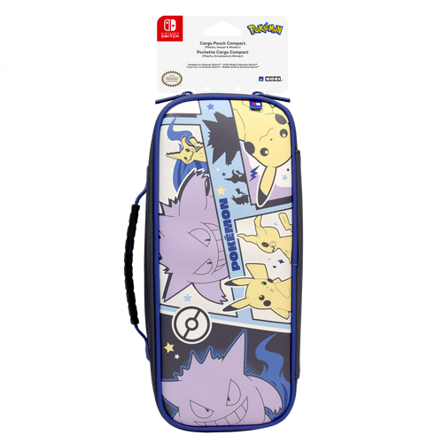 HORI Pochette Cargo Compact Ectosplama Pikachu et Mimiqui pour Nintendo Switch Licence Officielle Nintendo et Pokémon - vue 4
