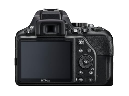 Nikon D3500 + AF-P DX 18-55 mm f/3.5-5.G VR + AF-P DX 70-300 mm f/4.5-6.3G Ed VR Kit fotocamera SLR 24,2 MP CMOS 6000 x 4000 pixel Nero