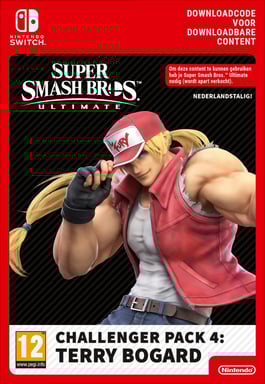 Super Smash Bros Ultimate  Challenger Pack 4 : Terry Bogard  DLC SWITCH [Code de téléchargement]