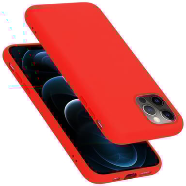 Coque pour Apple iPhone 13 MINI en LIQUID RED Housse de protection Étui en silicone TPU flexible