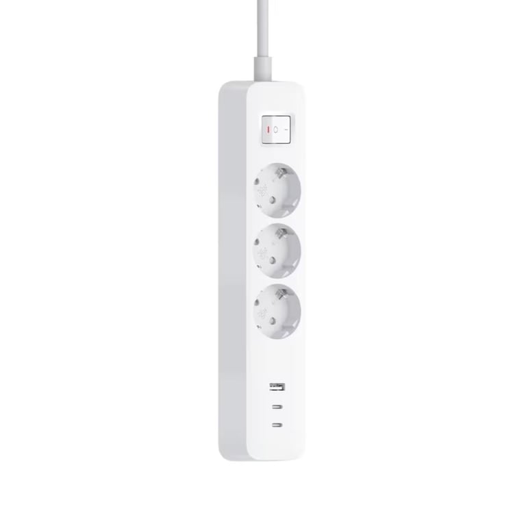 Multiprise 3 Prises Xiaomi XMCXB01EU 1.4m Blanche