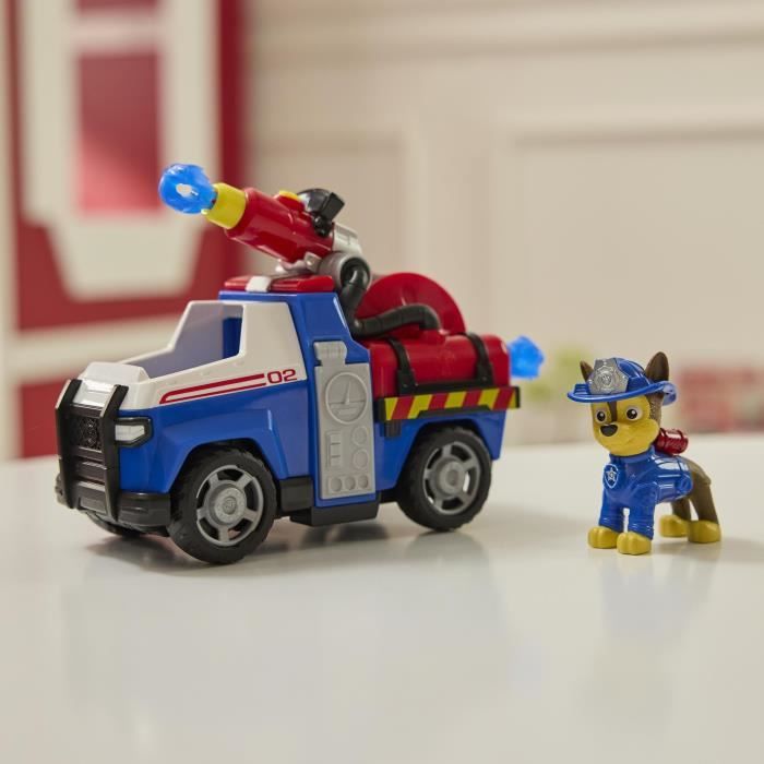 Figurine et véhicule Paw Patrol Pat’Patrouille Fire Rescue Chase - vue 3