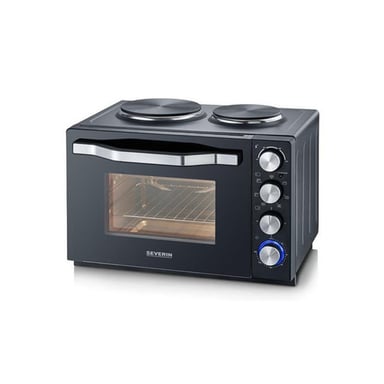 FOUR 30L + 2 PLAQUES 2500W CT TB MINUTEUR NOIR SEVERIN - 2074