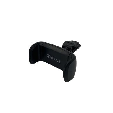 Muvit Support Voiture Universel Grip Rotatif Extensible à 80mm Noir