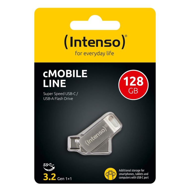 Intenso cMobile Line lecteur USB flash USB Type A / USB Type C 3.2 Gen 1 3.1 Gen 1 Neuf - vue 10