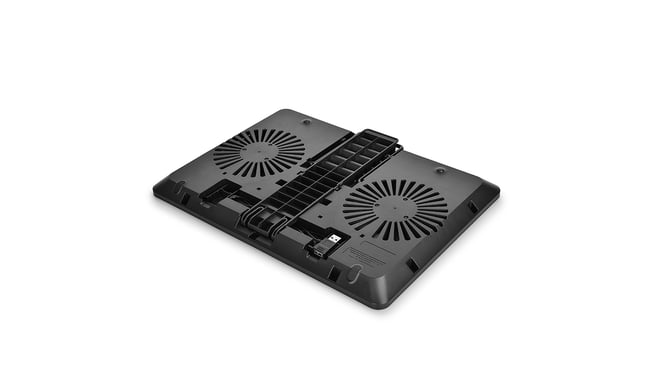 DeepCool U PAL système de refroidissement pour ordinateurs portables 39,6 cm (15.6'') 1000 tr/min Noir
