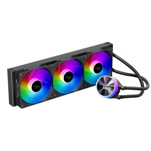 KeepOut XWC 360 système de refroidissement d'ordinateur Processeur Kit de refroidissement du liquide 12 cm Neuf - vue 2