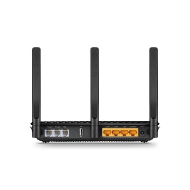 TP-Link Archer AC1600 router inalámbrico Gigabit Ethernet Doble banda (2,4 GHz / 5 GHz) 4G Negro, Plata
