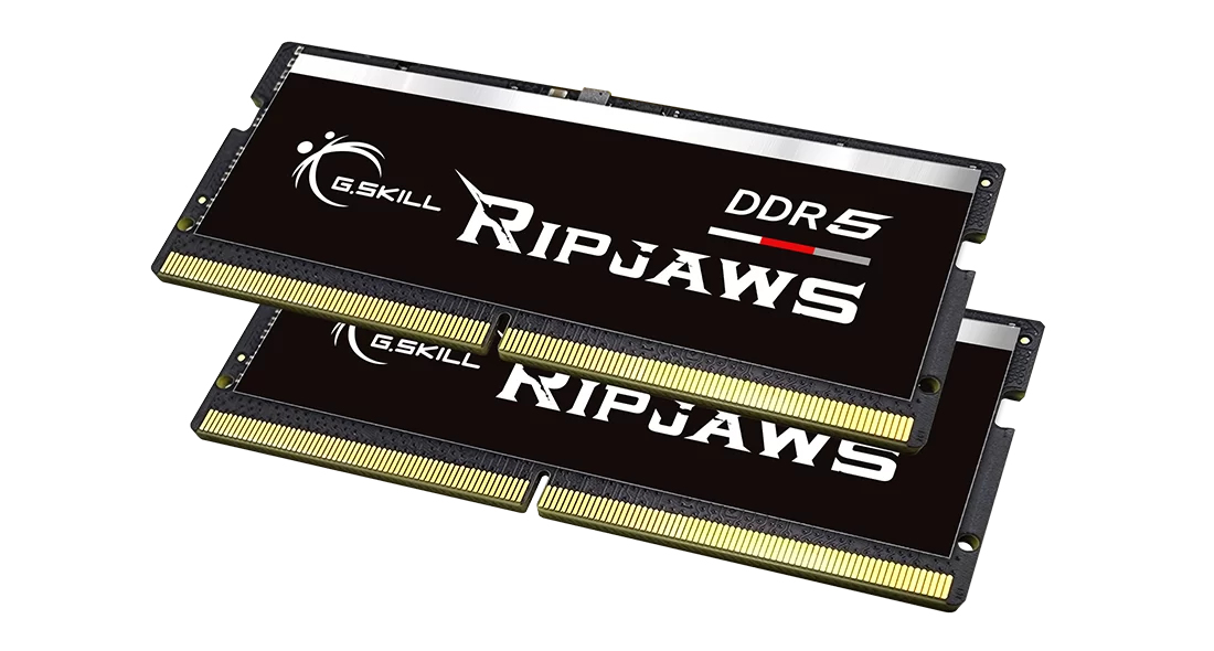 G.Skill RipJaws Series SO DIMM 2 x DDR5 5600 MHz CL46 - vue 3