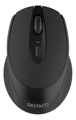 Deltaco MS-804 ratón mano derecha RF inalámbrico Óptico 1600 DPI