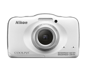 Nikon COOLPIX S32 1/3.1  Appareil-photo compact 13,2 MP CMOS 4160 x 3120 pixels Blanc - Très bon état