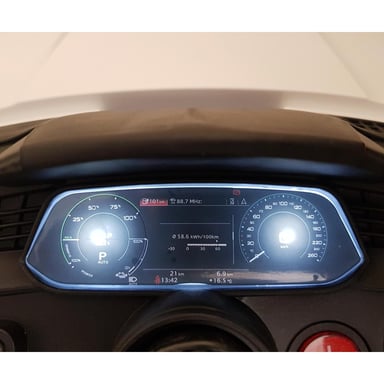 Coche eléctrico Audi E-Tron Sportback 4x4 negro para niños