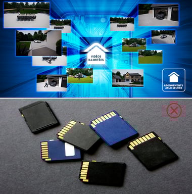 Arlo Pro Caméra de surveillance sans fil 5 2K Spotlight, pack de 2 blanc