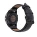 Bracelet de montre en cuir véritable pour Garmin Fenix 7X 7S Black 20 mm