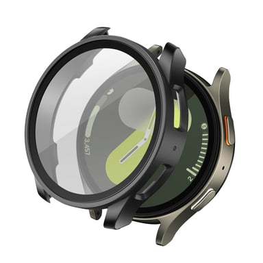 imoshion Coque rigide à couverture complète pour Samsung Galaxy Watch 7 44 mm - Noir