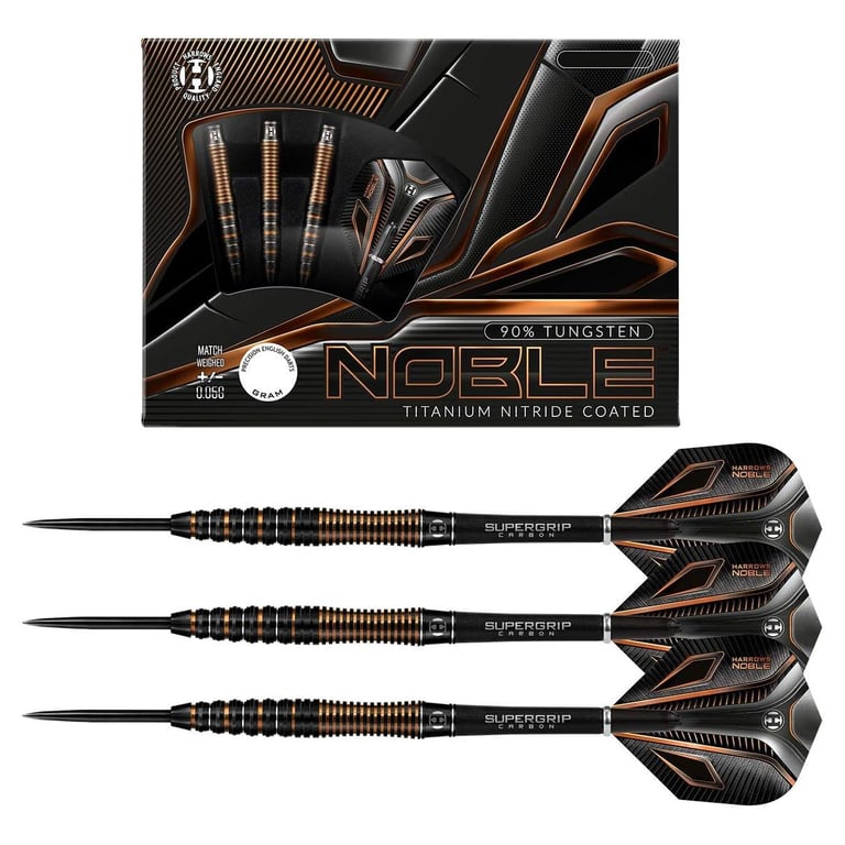 Fléchettes en Tungstène Noble 90% 26g Précision et Design Ergonomique Neuf