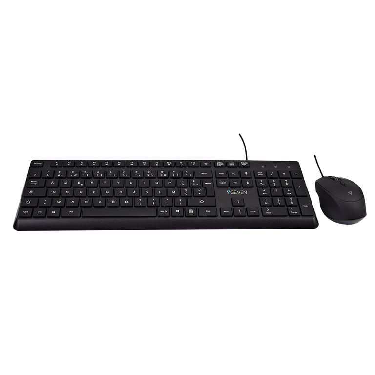 V7 Ensemble clavier et souris USB CKU350ES – Configuration ES - Neuf