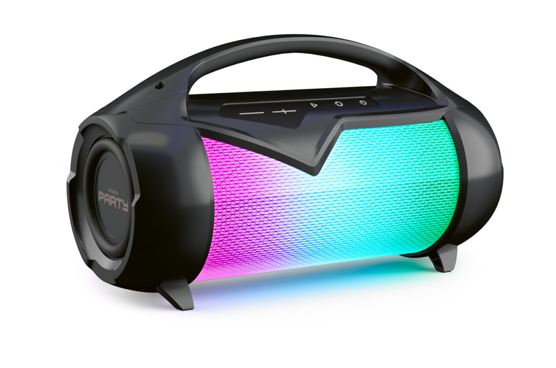 BIGBEN PARTYBTIPLITE Enceinte Bluetooth USB SD AUX IN 30cm IPX54 Outdoor - vue 3