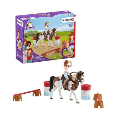 SCHLEICH - Figurine  Kit dequitation western dHorse Club Hannah - Neuf