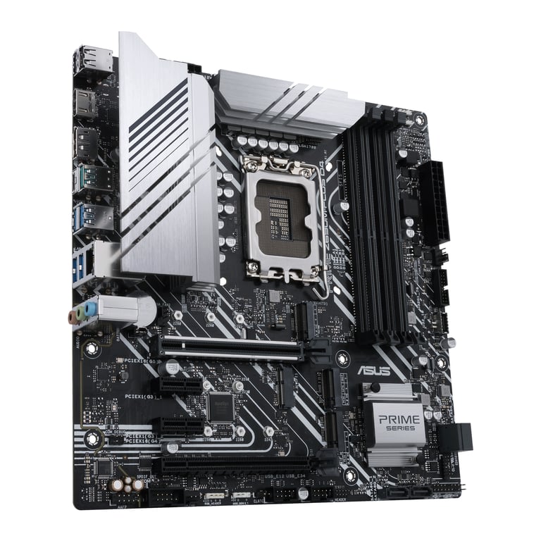 ASUS PRIME Z690M PLUS D4 Intel Z690 LGA 1700 micro ATX - vue 4