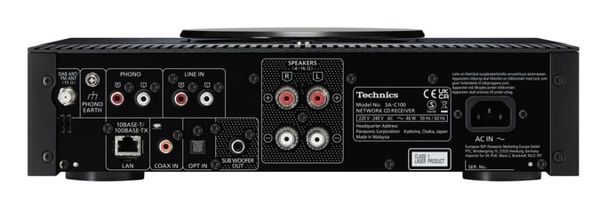 Technics SA-C100 100 W Stéréo Noir - Neuf Noir - vue 2