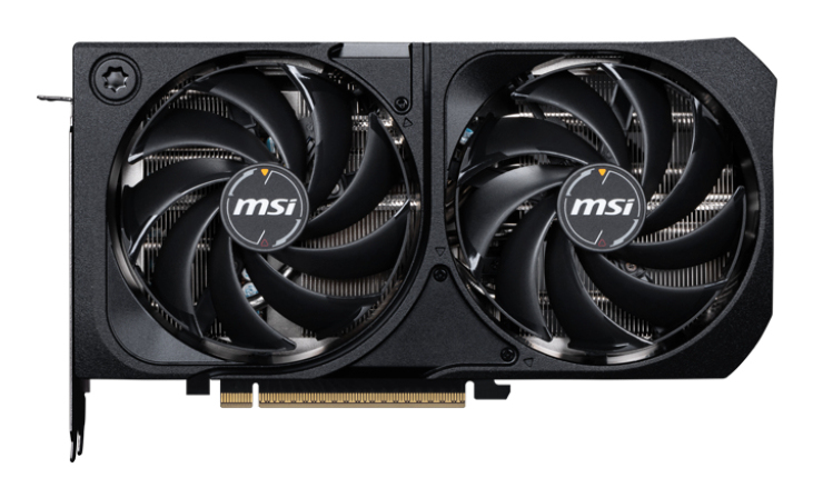 MSI GeForce RTX 5070 12G SHADOW 2X OC NVIDIA 12 GB GDDR7 - vue 3