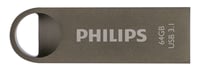 Philips Moon edition 3.1 unidad flash USB 64 GB USB tipo A 3.2 Gen 1 (3.1 Gen 1) Gris