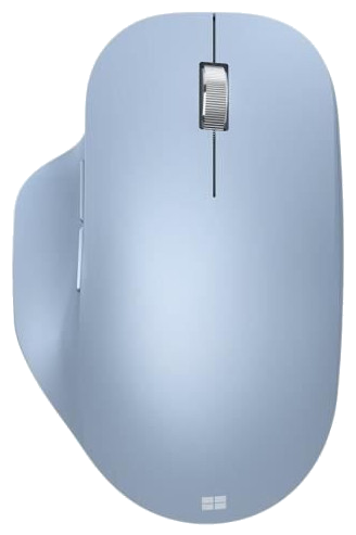 MICROSOFT Ergonomic Mouse - Souris optique - 5 boutons - Sans fil - Bluetooth 5.0 LE - Bleu Pastel