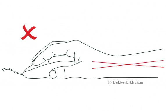 BakkerElkhuizen Evoluent3 ratón Oficina mano derecha USB tipo A Laser 2600 DPI