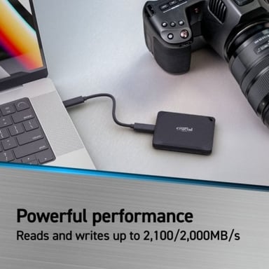 Crucial X10 Pro 4 To USB Type-C USB 3.2 Gen 2x2 Noir