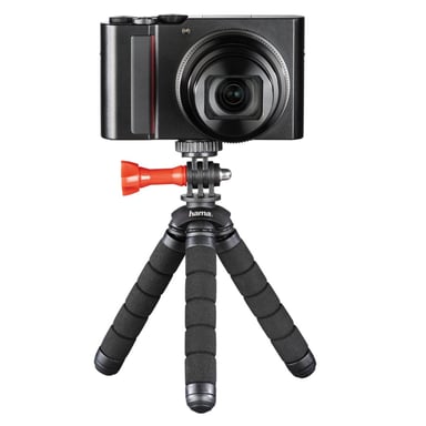 Hama Flex 2in1 trépied Caméra de Smartphone/numérique 3 pieds Noir
