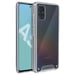 Funda Galaxy A51 Protección Bi-materia Bumper Colección Cristal Transparente