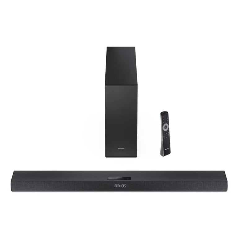 Barre de son Sharp HT SBW320 2.1 canaux avec subwoofer 5 25 et connectivité filaire & sans fil Neuf - vue 1