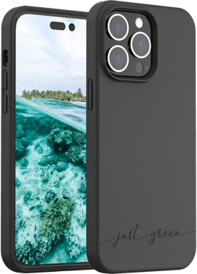 Coque Apple iPhone 14 Pro Max Natura Noire - Eco-conçue Just Green