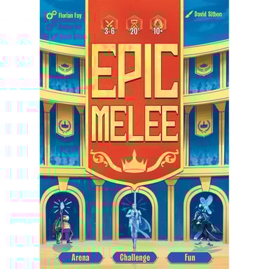 Jeu de cartes Sorry We Are French Epic Melee bluff médiéval-fantastique pour 3 à 6 joueurs Multicolore