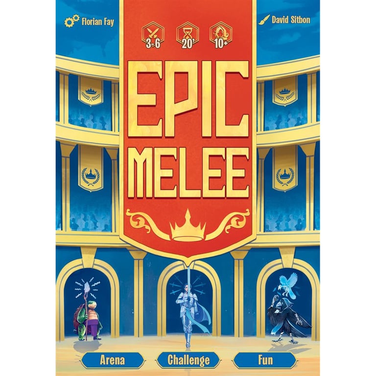 Jeu de stratégie Sorry we are french Epic Melee - vue 9