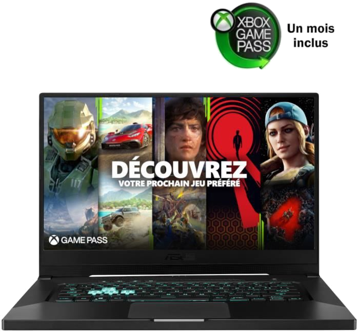 PC Portable Gamer ASUS DASH-TUF516PM-HN951W - 15.6 FHD 144Hz - Core i5-11300H - RAM 16Go - SSD 512Go