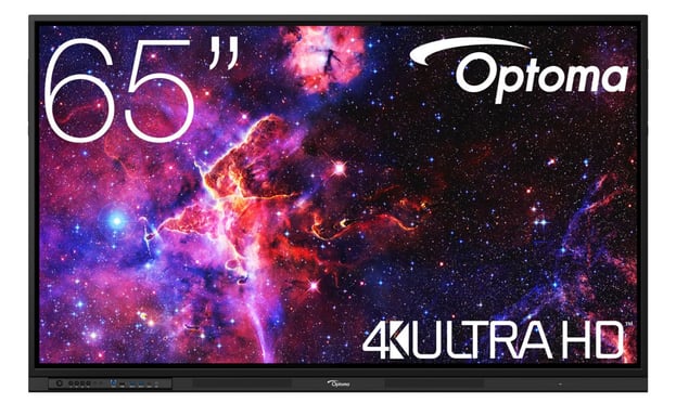 Optoma 3653RK tableau blanc interactif 165,1 cm (65'') 3840 x 2160 pixels Écran tactile Noir