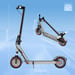 Trottinette électrique urbaine OOK-TEK D8 Pro, double suspension, batterie 36 V 10,5 Ah