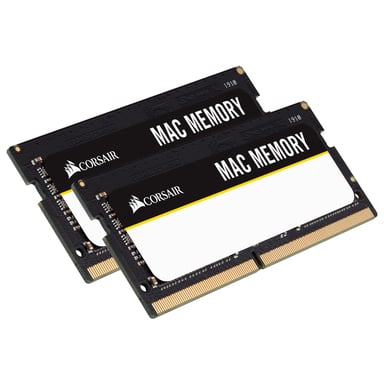 Memoria CORSAIR Mac - DDR4 - 32 GB: 2 x 16 GB - SO-DIMM 260 patillas - sin búfer