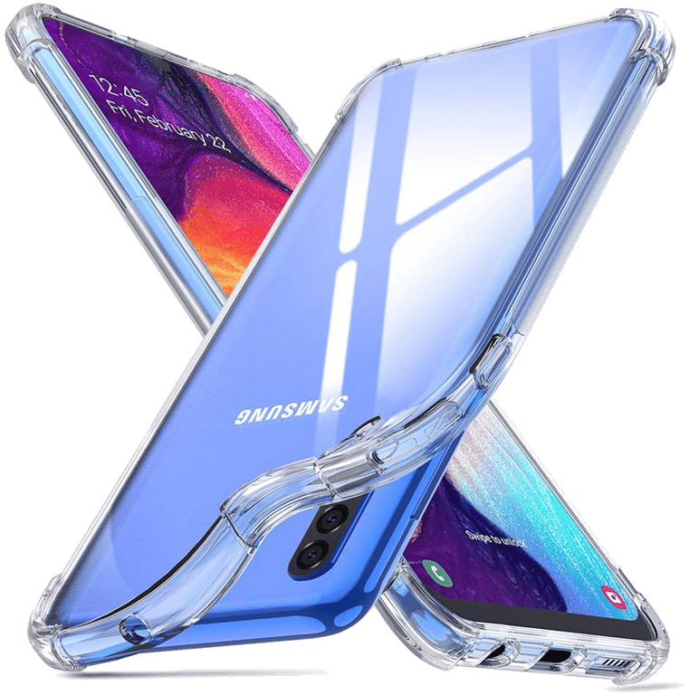 Coque Silicone Anti-Chocs pour SAMSUNG Galaxy A50 Transparente Protection Gel Souple