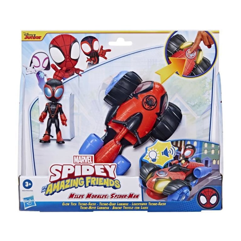 Spidey and His Amazing Friends Techno-Quad lumineux - Neuf