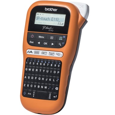 Brother P-Touch PT-E110 - Étiqueteuse - Noir et blanc - transfert - vue 7