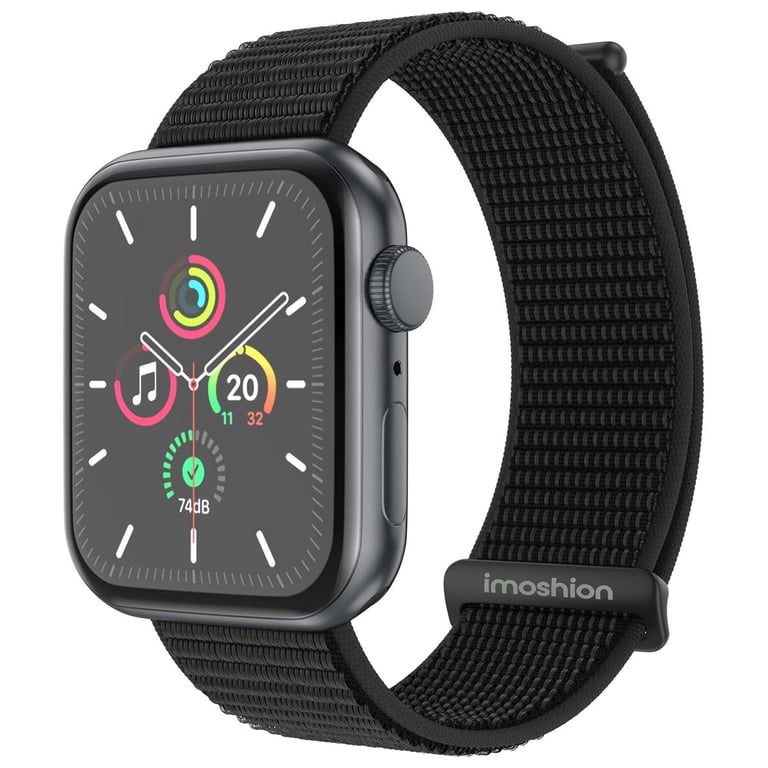 imoshion Bracelet en nylon? pour Apple Watch Series 1 á 9 / SE 384041 mm | Series 10 42 mm Neuf - vue 6