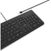 MOBILITY LAB ML304250 - Teclado con cable para PC de negocios con 2 concentradores USB integrados - Negro