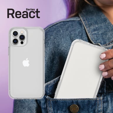 OtterBox React Series pour Apple iPhone 12 Pro Max, transparente Apple (brand) iPhone 12 Pro Max